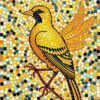 Mosaic Bird Paint Numbers