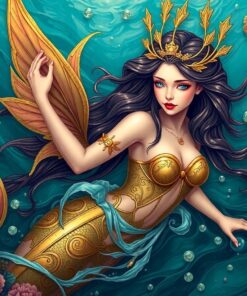 Water Nymph Paint Numbers