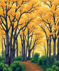 Ginkgo Grove Paint Numbers