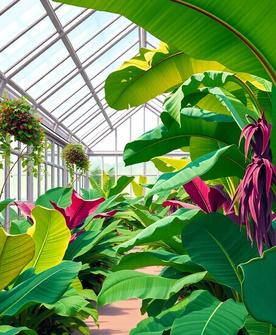 Banana Leaves Paint Numbers Banana Leaves Paint Numbers