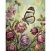 Realistic Glasswing Aged Blossom Paint By Numbers
