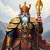 Realistic Golden Age Guardian Paint By Numbers