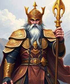 Realistic Golden Age Guardian Paint By Numbers