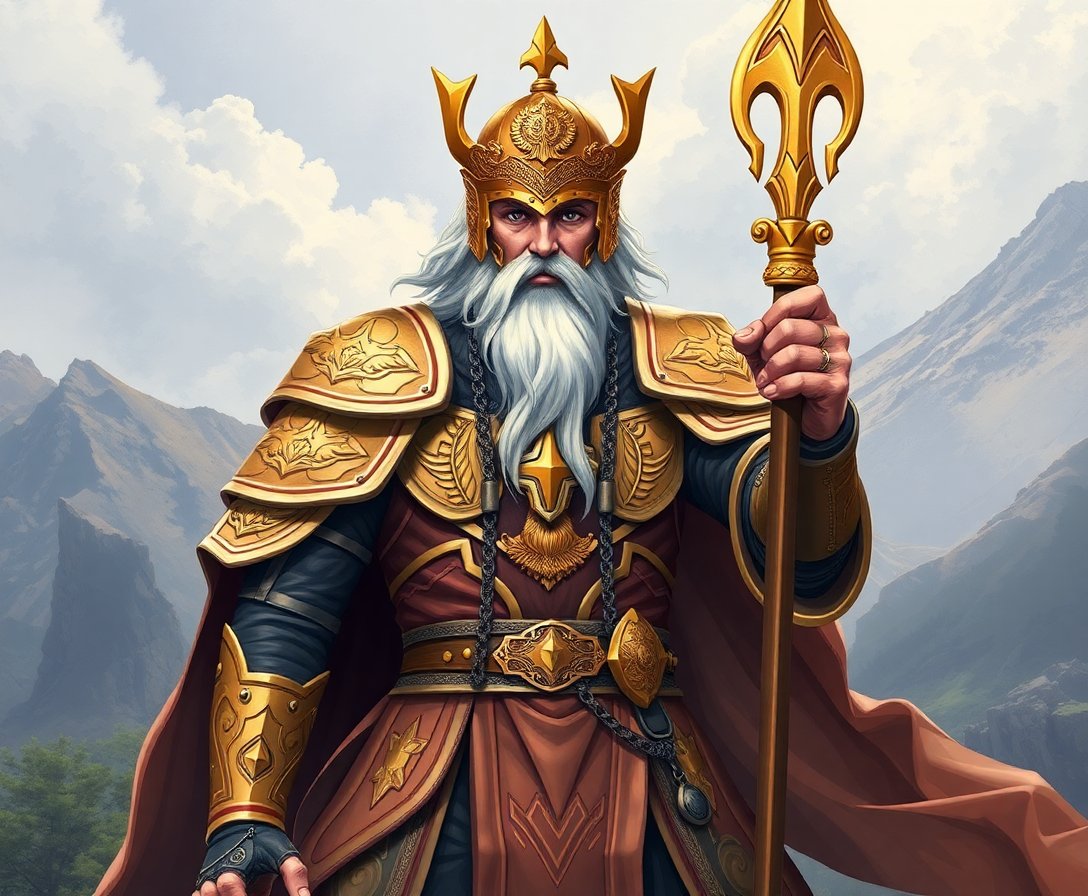 realistic-golden-age-guardian-paint-by-numbers-kit