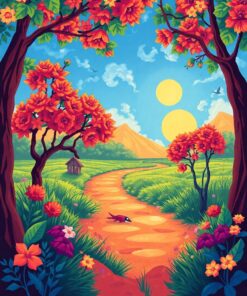 Lasso Action Paint Numbers