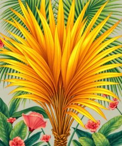 Palm Nouveau Paint Numbers