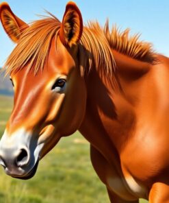 Pasture Mule Paint Numbers