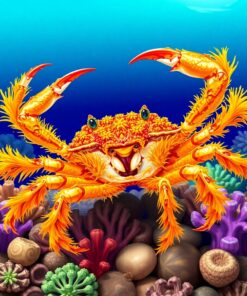 Seaweed Crab Paint Numbers