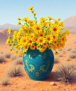 Superbloom Vessel Paint Numbers