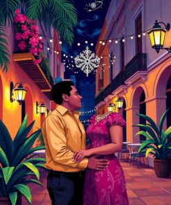 Courtyard Love Paint Numbers