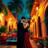 Realistic Havana Courtyard Love Paint By Numbers