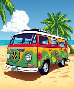 Camper Van Paint Numbers