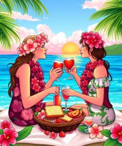 Picnic Toast Paint Numbers