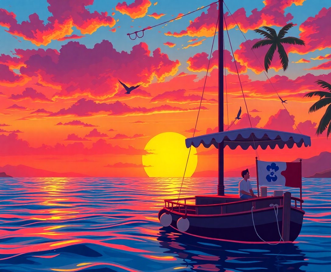 Seafarer Sunset Paint Numbers Seafarer Sunset Paint Numbers