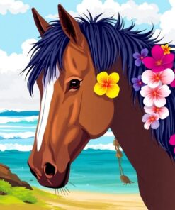 Shore Horse Paint Numbers