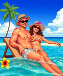 Sun Tan Paint Numbers