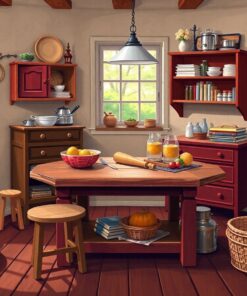 Realistic Heritage Cutting Table Paint By Numbers