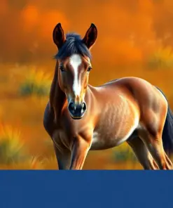 Realistic Hidden Pasture Foal paint by numbers