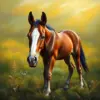 Realistic Hidden Pasture Foal Paint By Numbers