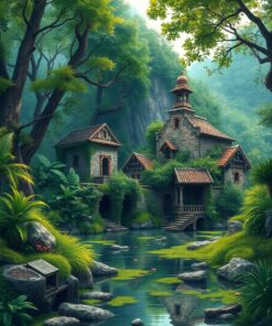 River Settlement Paint Numbers