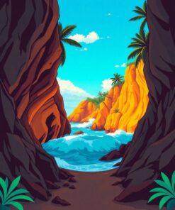 Surf Path Paint Numbers