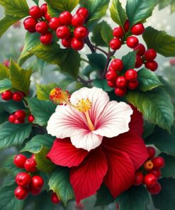 Hibiscus Study Paint Numbers