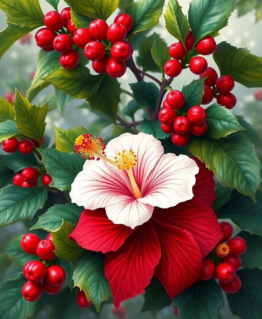 Hibiscus Study Paint Numbers Hibiscus Study Paint Numbers