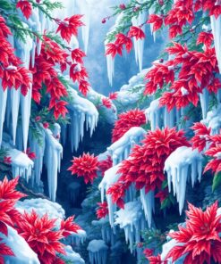 Jungle Foliage Paint Numbers