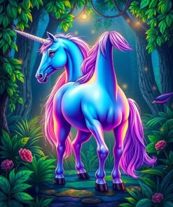 Jungle Mare Paint Numbers