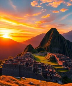 Ruin Sunset Paint Numbers