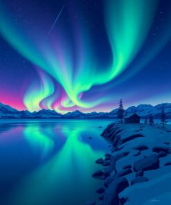 Aurora Watch Paint Numbers