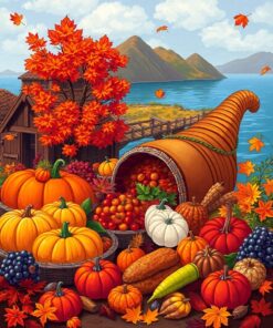 Autumn Feast Paint Numbers