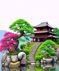 Bonsai Terrace Paint Numbers