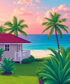 Bungalow View Paint Numbers