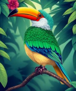 Canopy Bird Paint Numbers