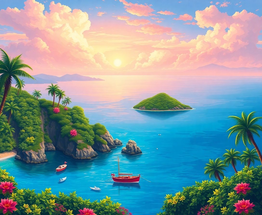 realistic-island-coastal-view-paint-by-numbers-kit