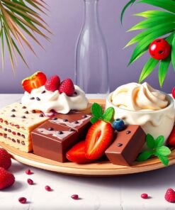 Dessert Spread Paint Numbers