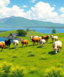 Grazing Herd Paint Numbers