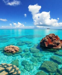 Lagoon Shallows Paint Numbers