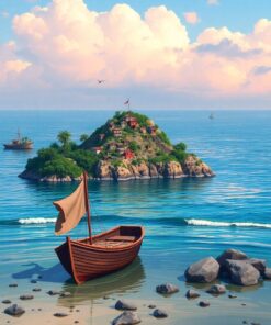 Landing Scene Paint Numbers