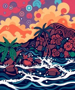 Island Monsoon Paint Numbers