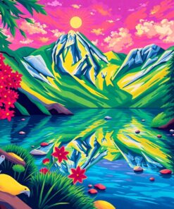 Movie Snacks Paint Numbers