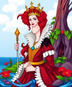 Red Queen Paint Numbers