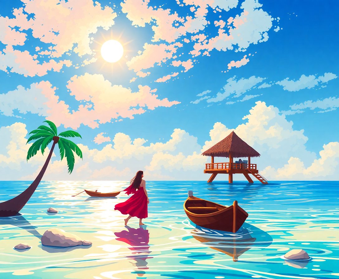 realistic-island-romance-journey-paint-by-numbers-kit