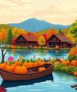 Realistic Island Thanksgiving Yield Paint By Numbers