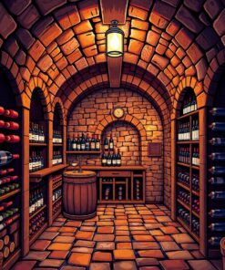 Wine Vault Paint Numbers