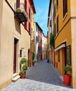 Cobblestone Alley Paint Numbers