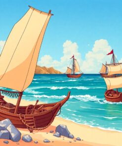 Sand Doubloons Paint Numbers