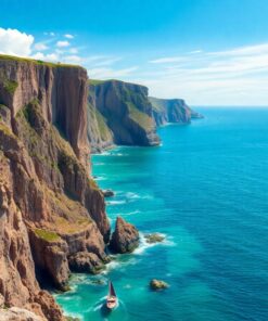 Seaside Cliffs Paint Numbers