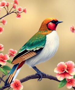 Garden Bird Paint Numbers